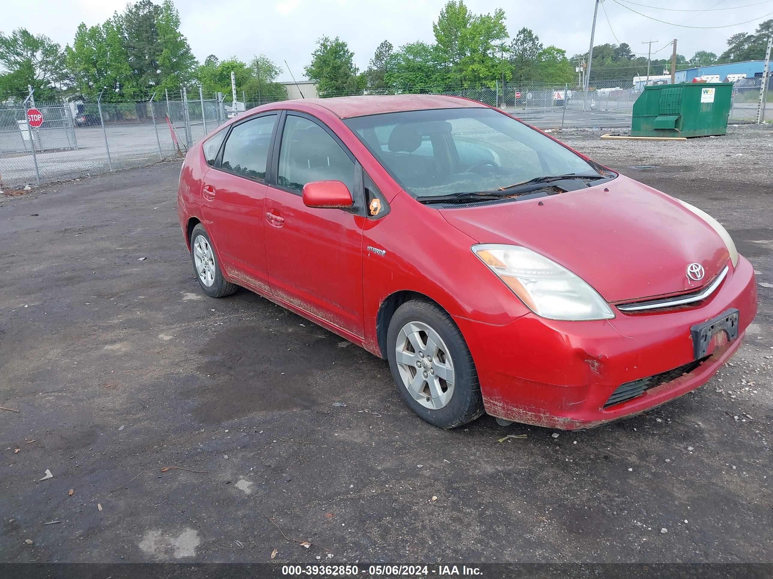 toyota prius 2006 jtdkb20ux67077038