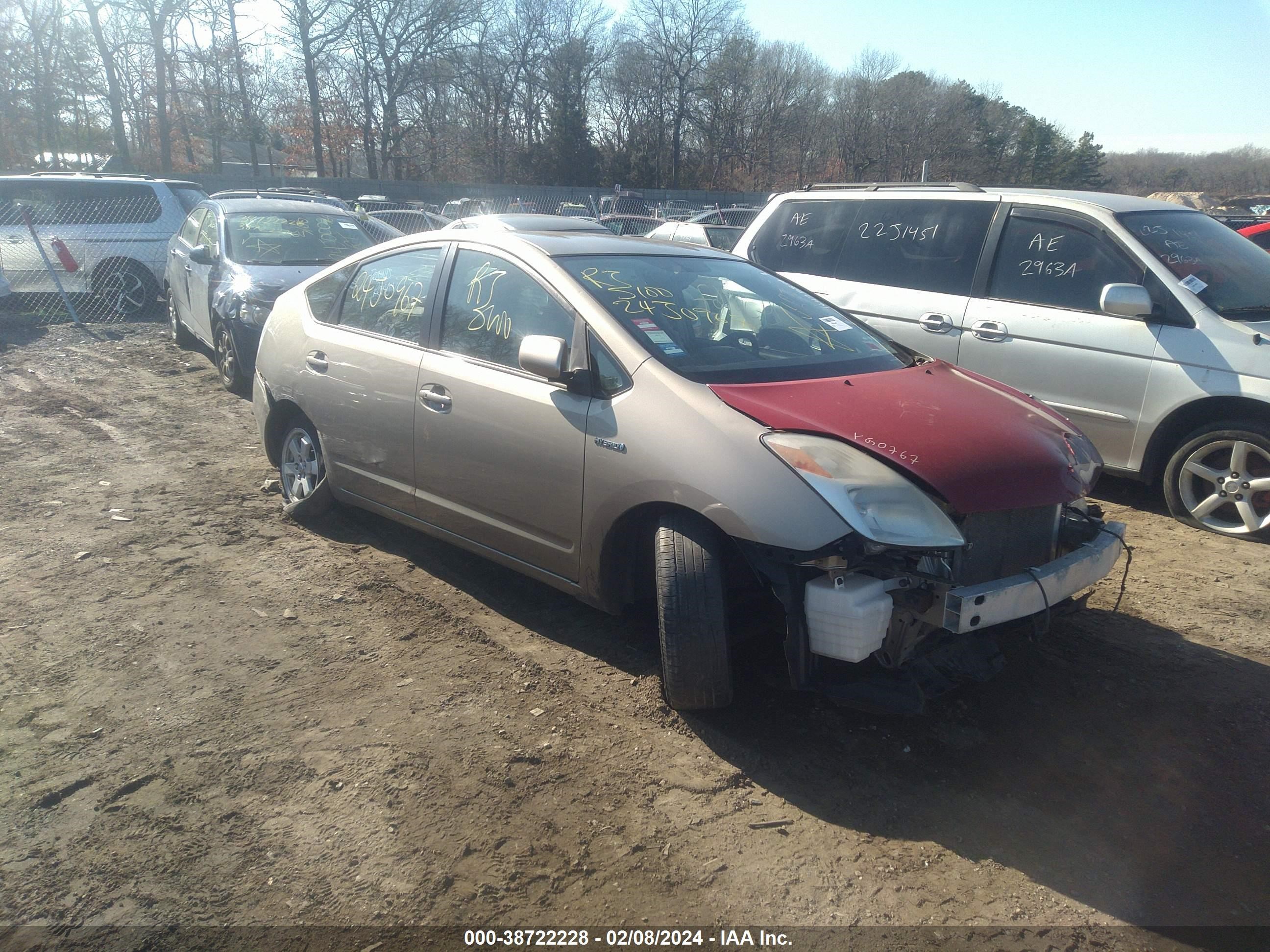 toyota prius 2006 jtdkb20ux67503293