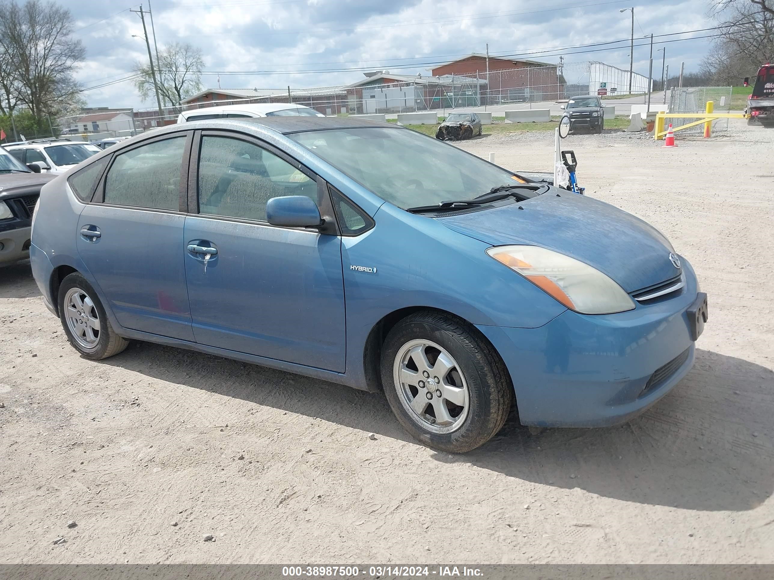 toyota prius 2007 jtdkb20ux77566556