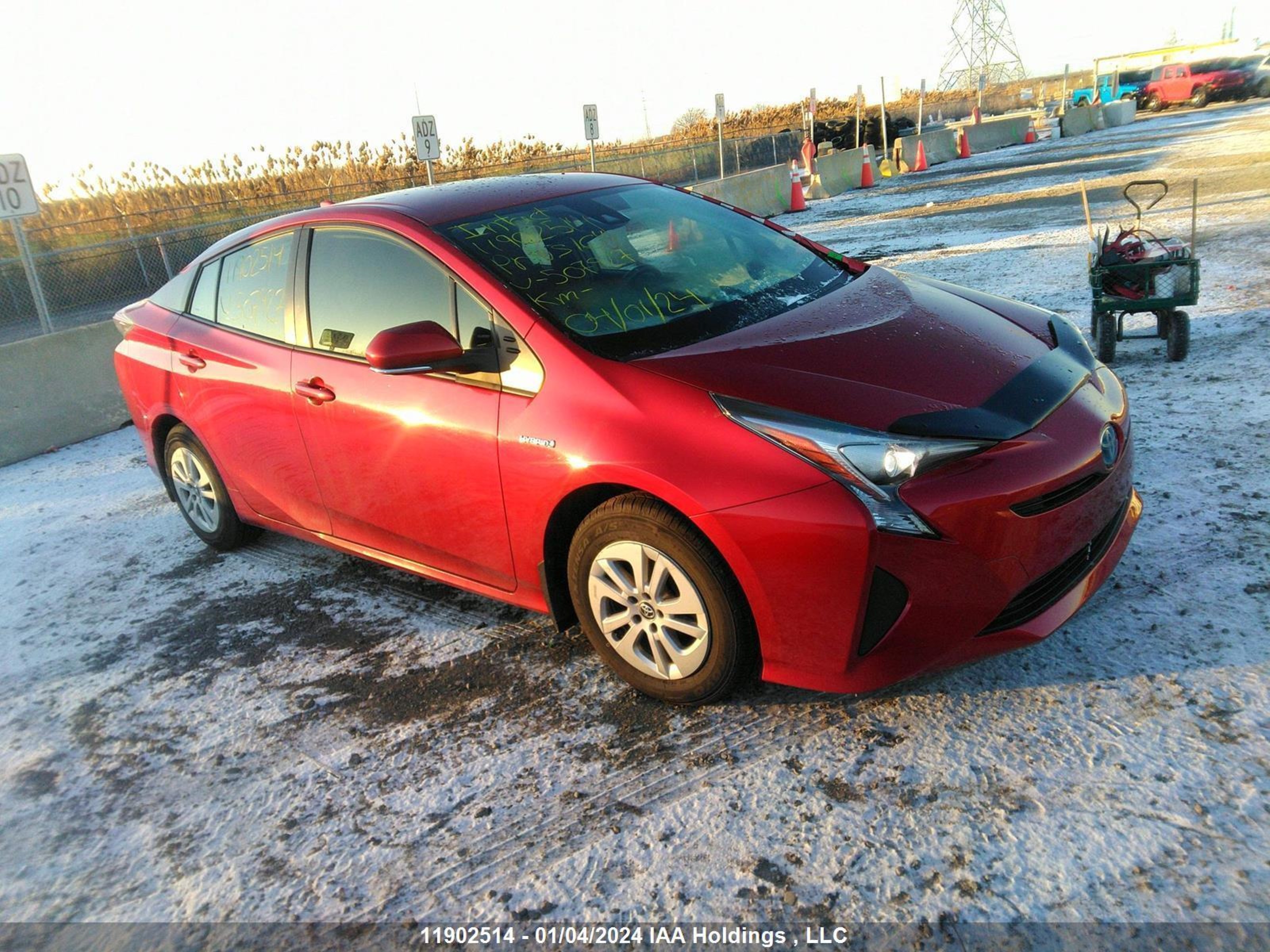 toyota prius 2016 jtdkbrfu0g3507927