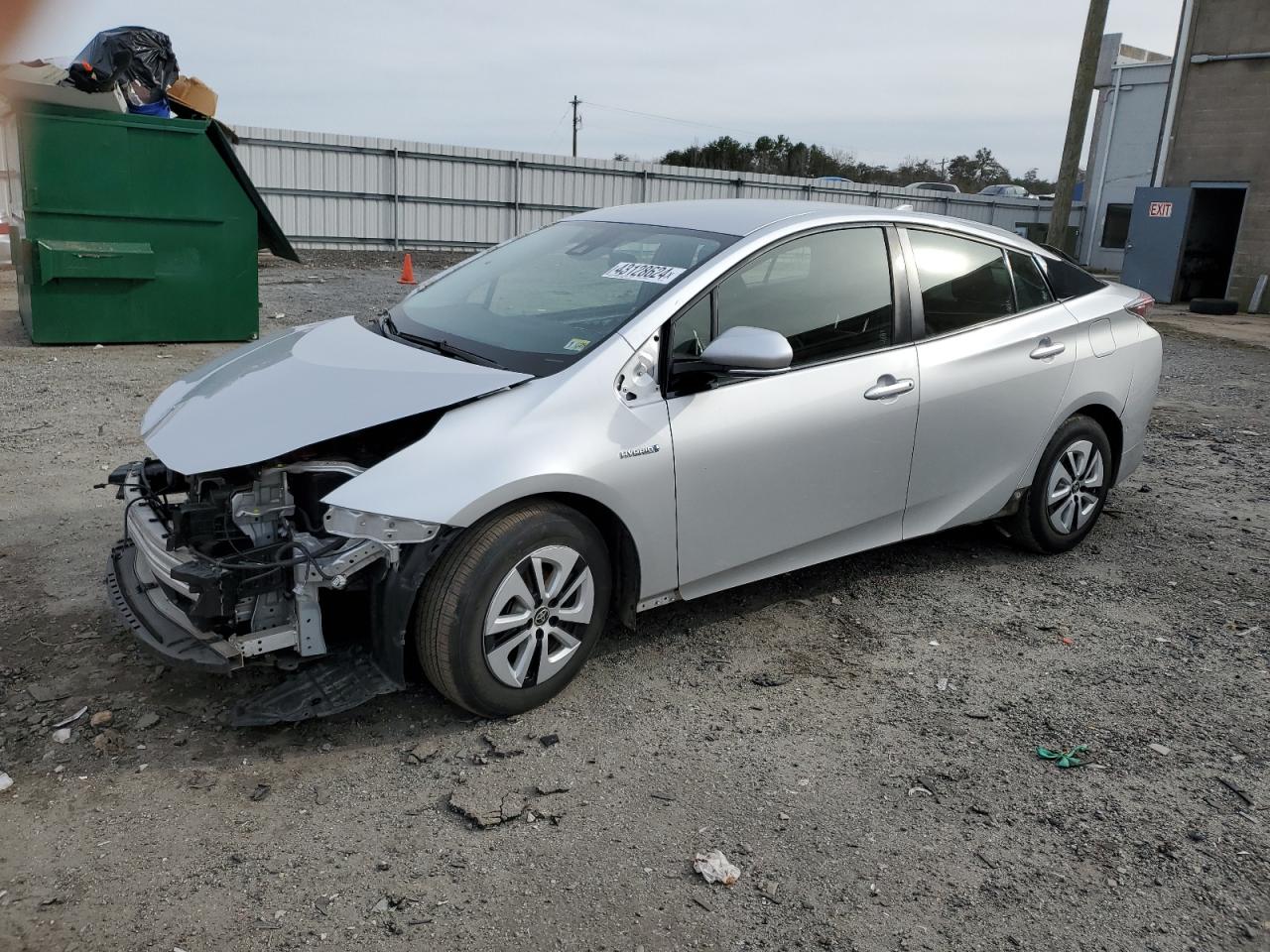 toyota prius 2018 jtdkbrfu2j3595760