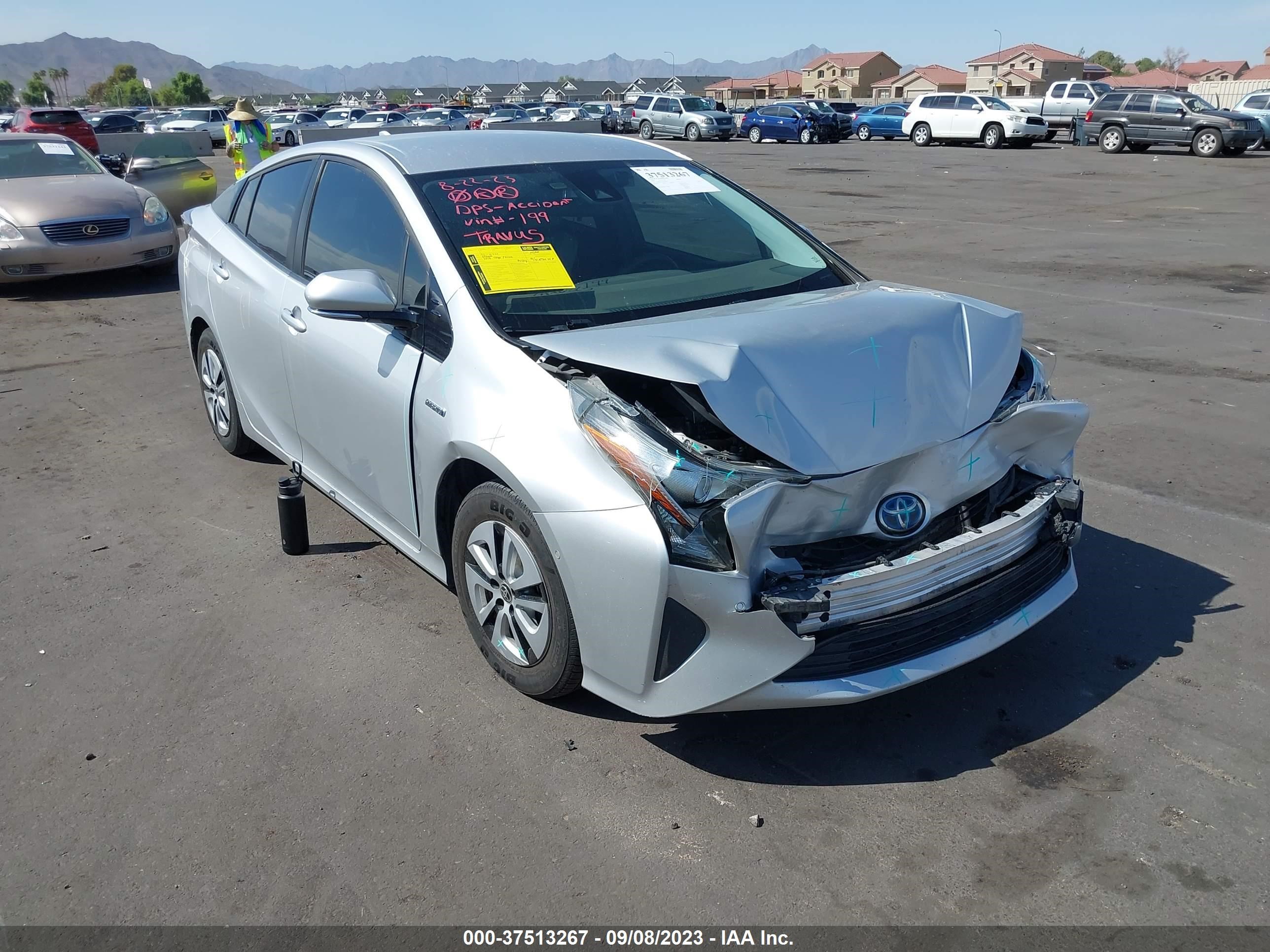 toyota prius 2018 jtdkbrfu3j3599199