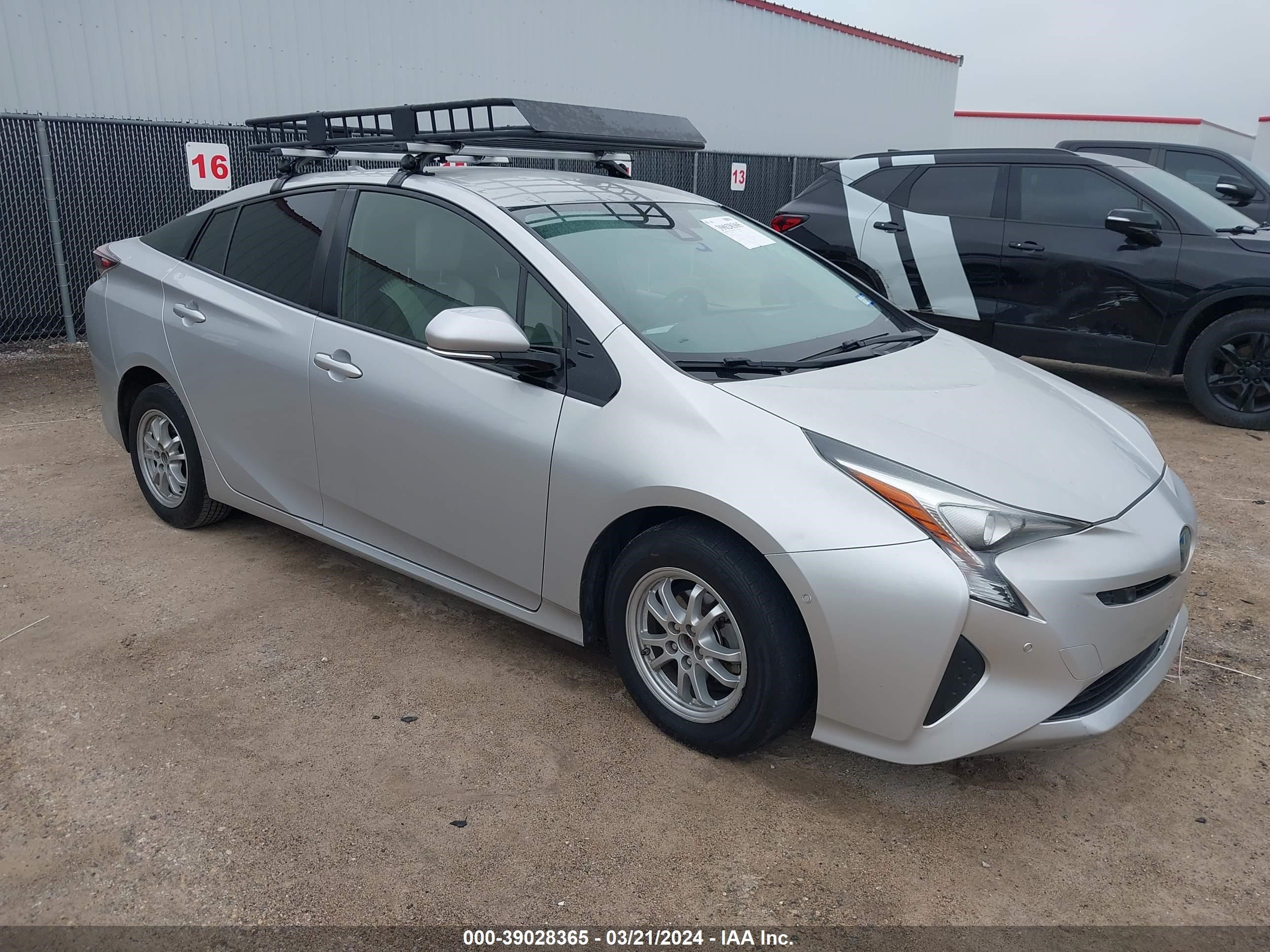 toyota prius 2017 jtdkbrfu4h3560602