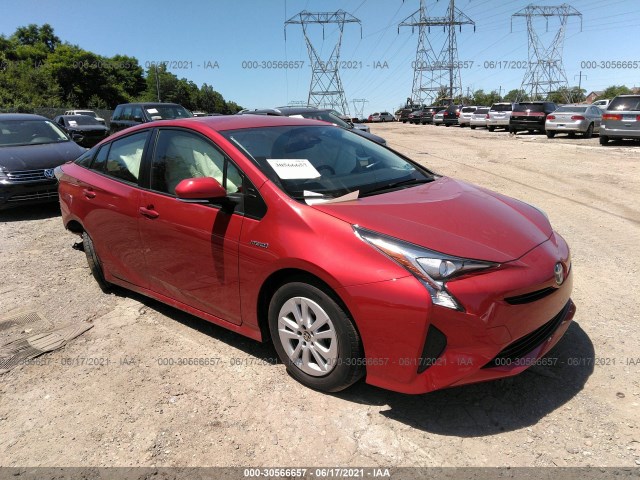 toyota prius 2017 jtdkbrfu7h3544605