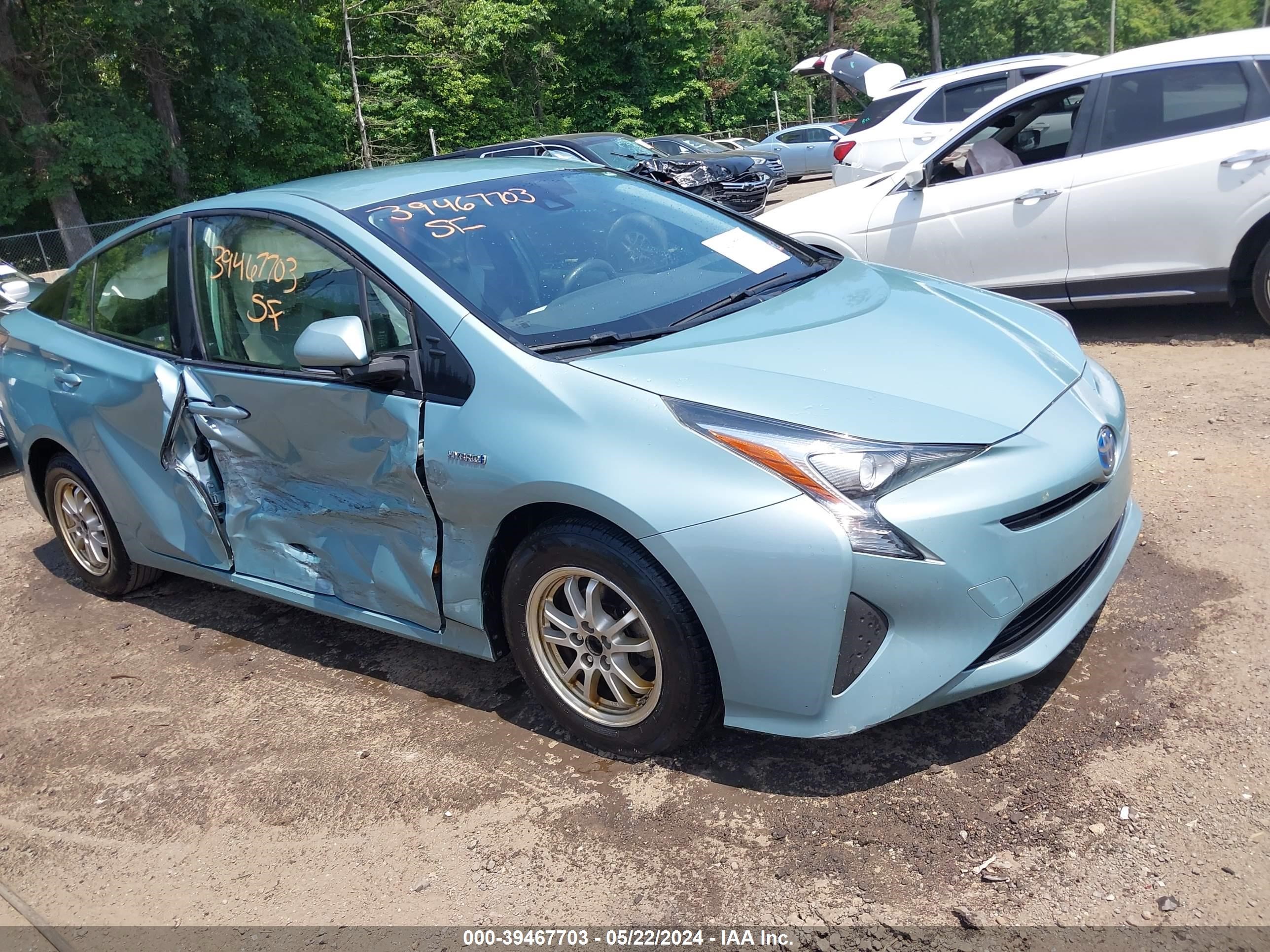 toyota prius 2017 jtdkbrfu9h3026852