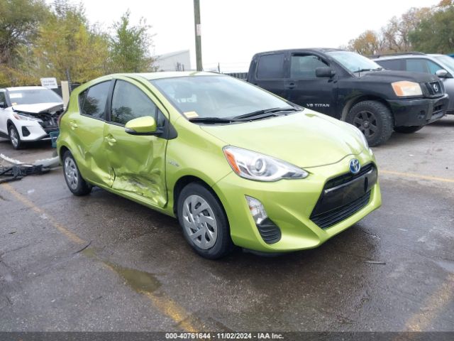 toyota prius c 2016 jtdkdtb30g1131794