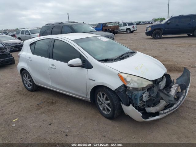 toyota prius c 2012 jtdkdtb35c1508310