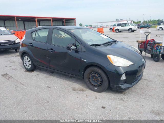 toyota prius c 2012 jtdkdtb3xc1524888