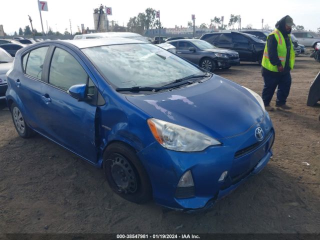 toyota prius c 2013 jtdkdtb3xd1531020