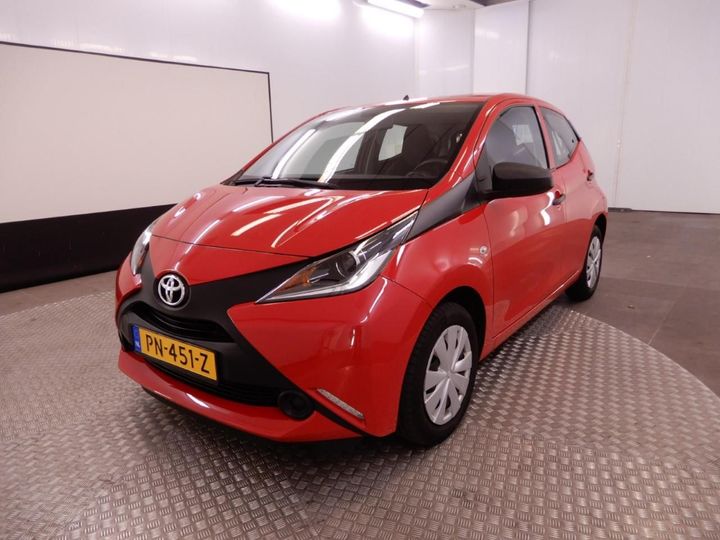 toyota aygo 2017 jtdkgnec60n284354