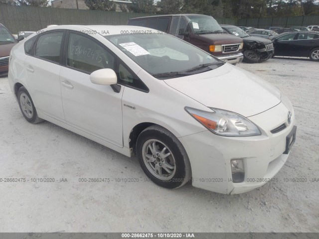 toyota prius 2011 jtdkn3du0b0252407