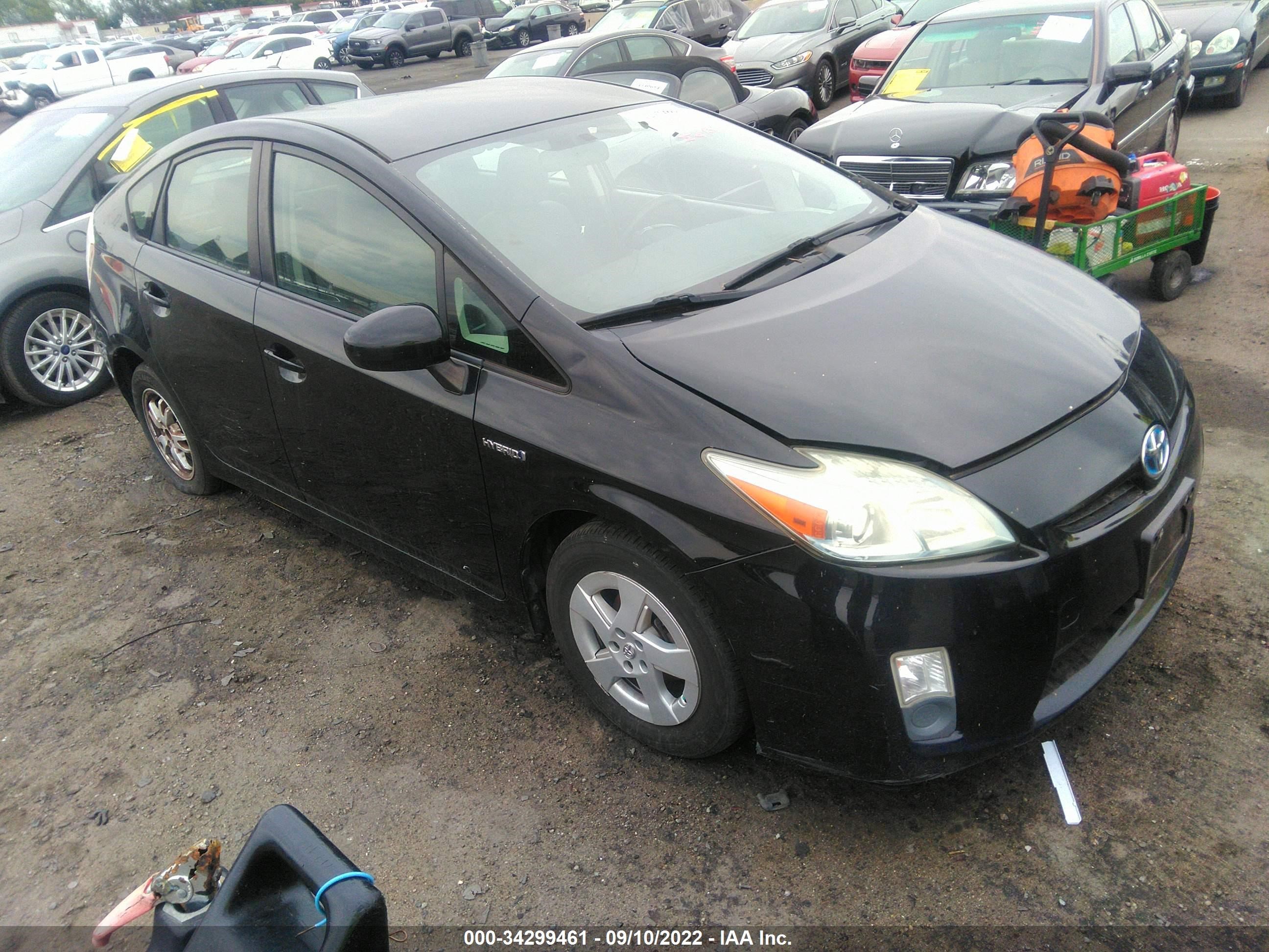 toyota prius 2011 jtdkn3du2b0290396