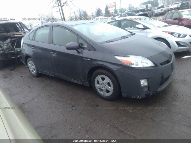 toyota prius 2011 jtdkn3du2b5302355