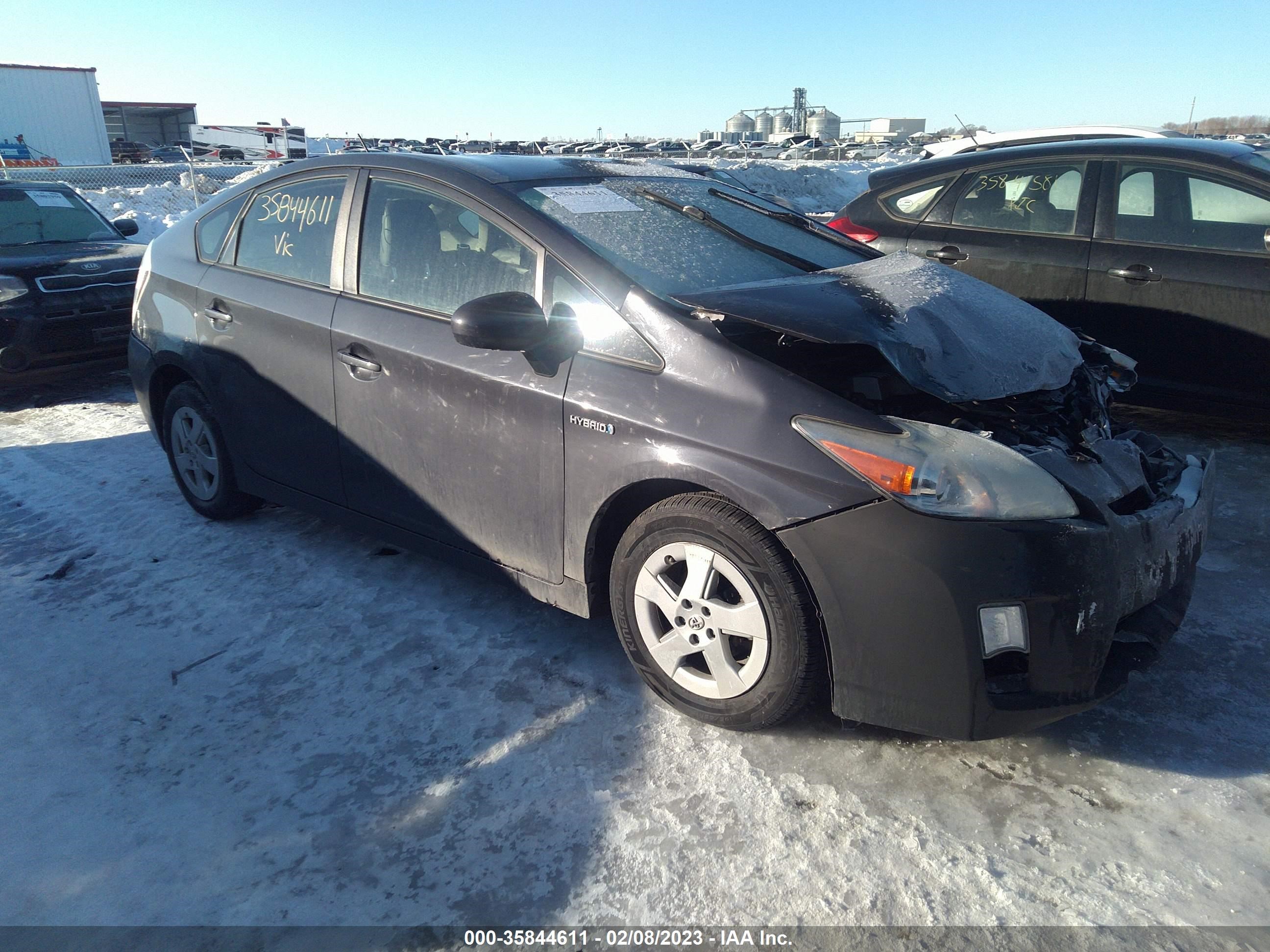 toyota prius 2010 jtdkn3du6a0200505