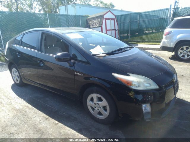 toyota prius 2011 jtdkn3du6b0262486