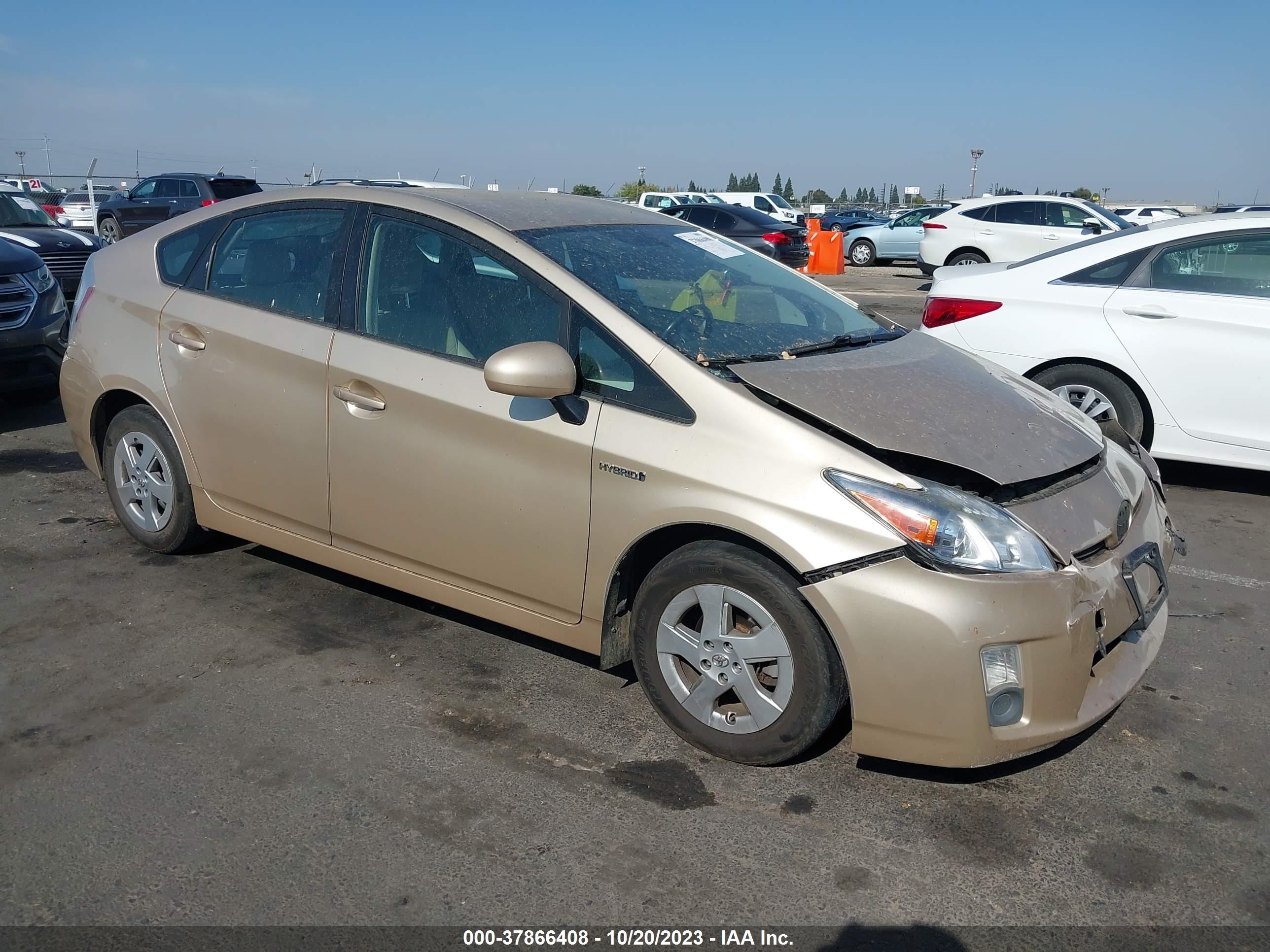 toyota prius 2011 jtdkn3du6b0284892