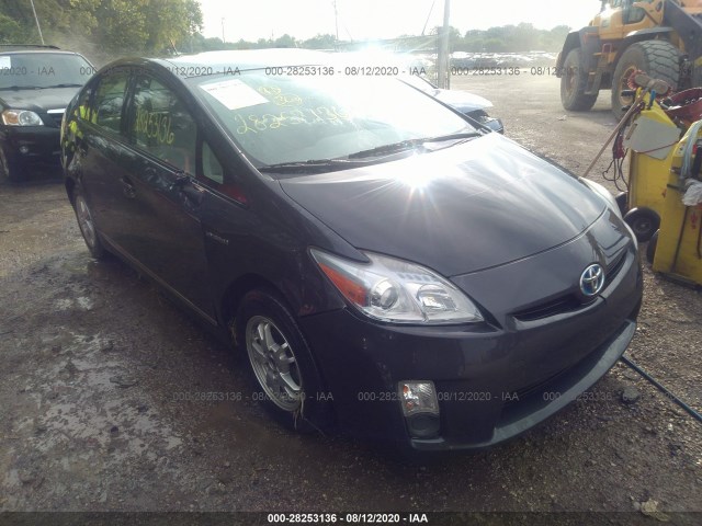 toyota prius 2011 jtdkn3du7b5316381