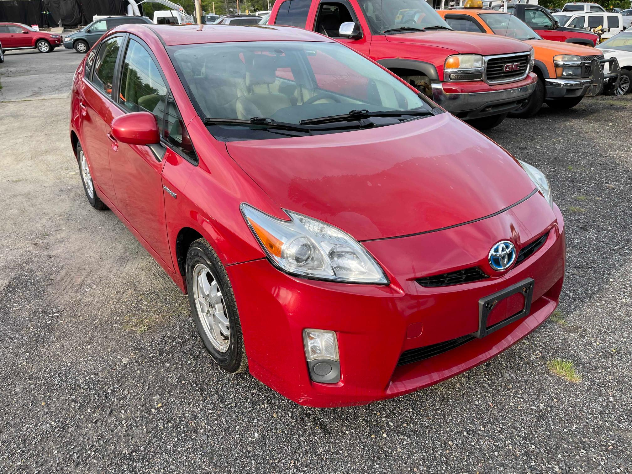 toyota prius 2010 jtdkn3duxa0093331