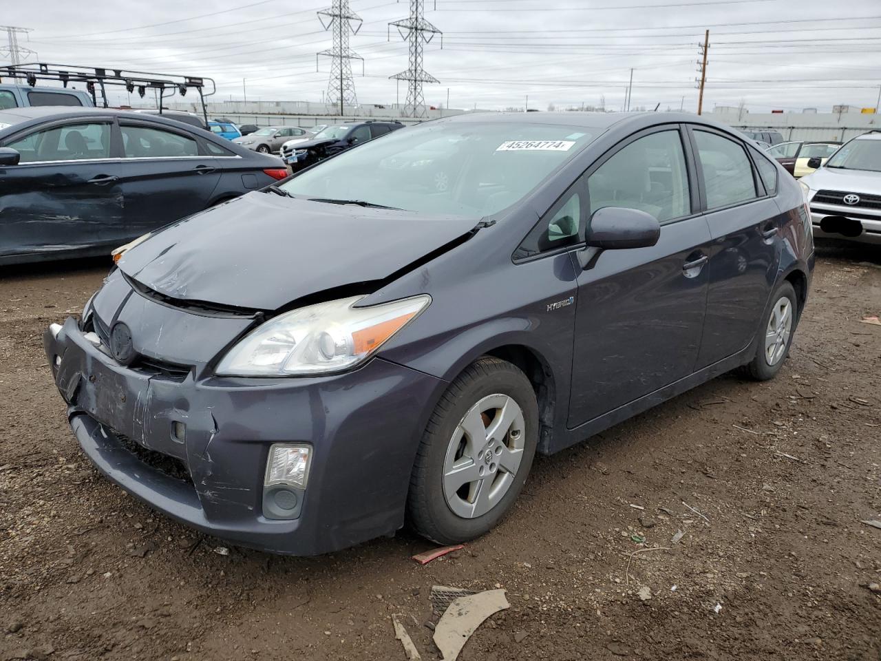 toyota prius 2010 jtdkn3duxa0184664