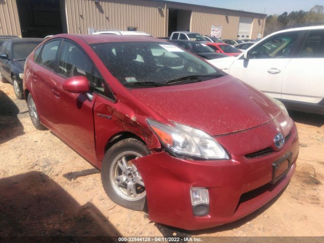 toyota prius 2010 jtdkn3duxa1276657