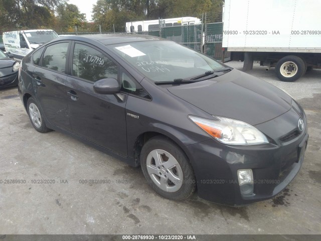 toyota prius 2011 jtdkn3duxb5321607