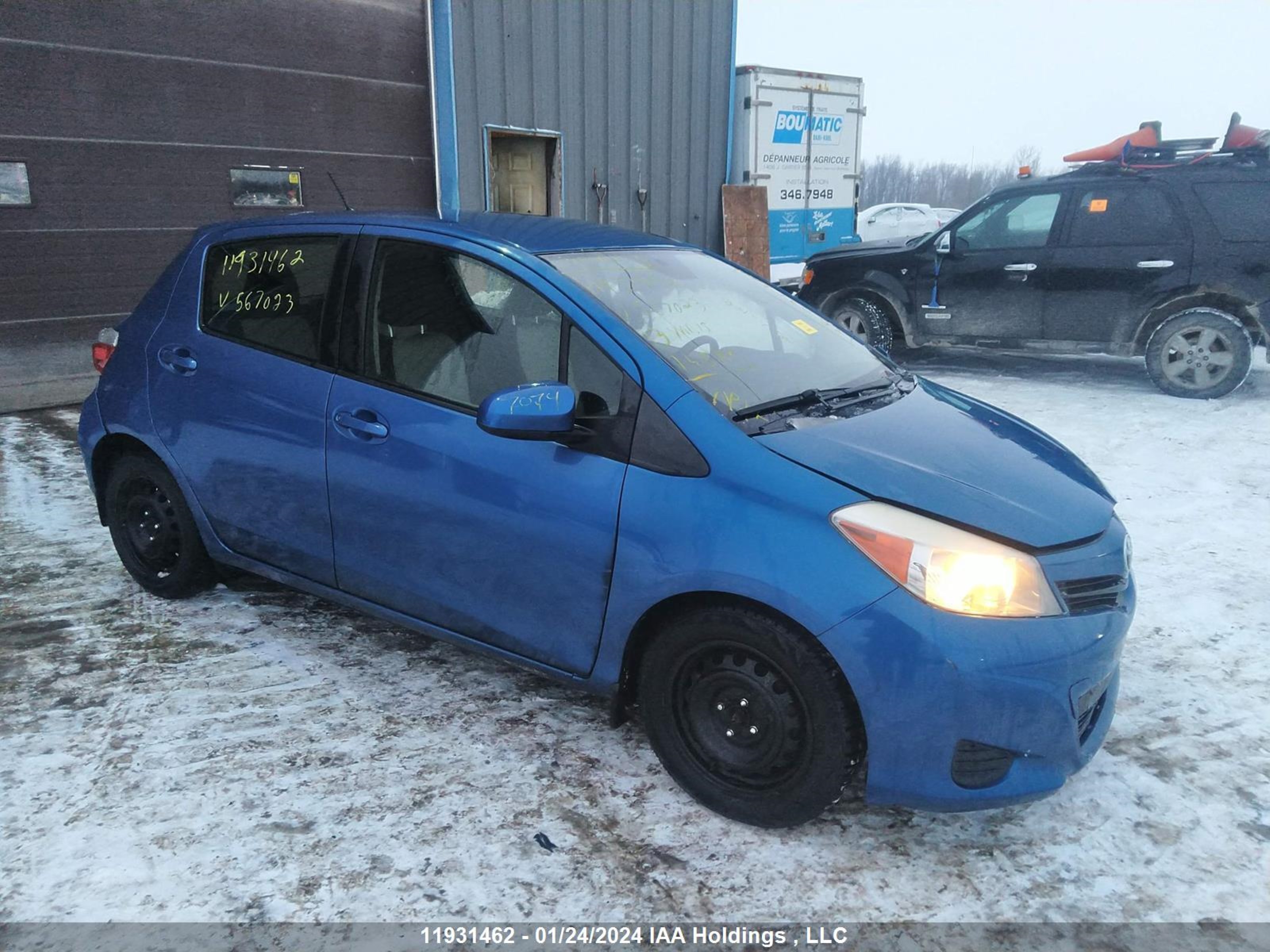 toyota yaris 2013 jtdktud33dd567023