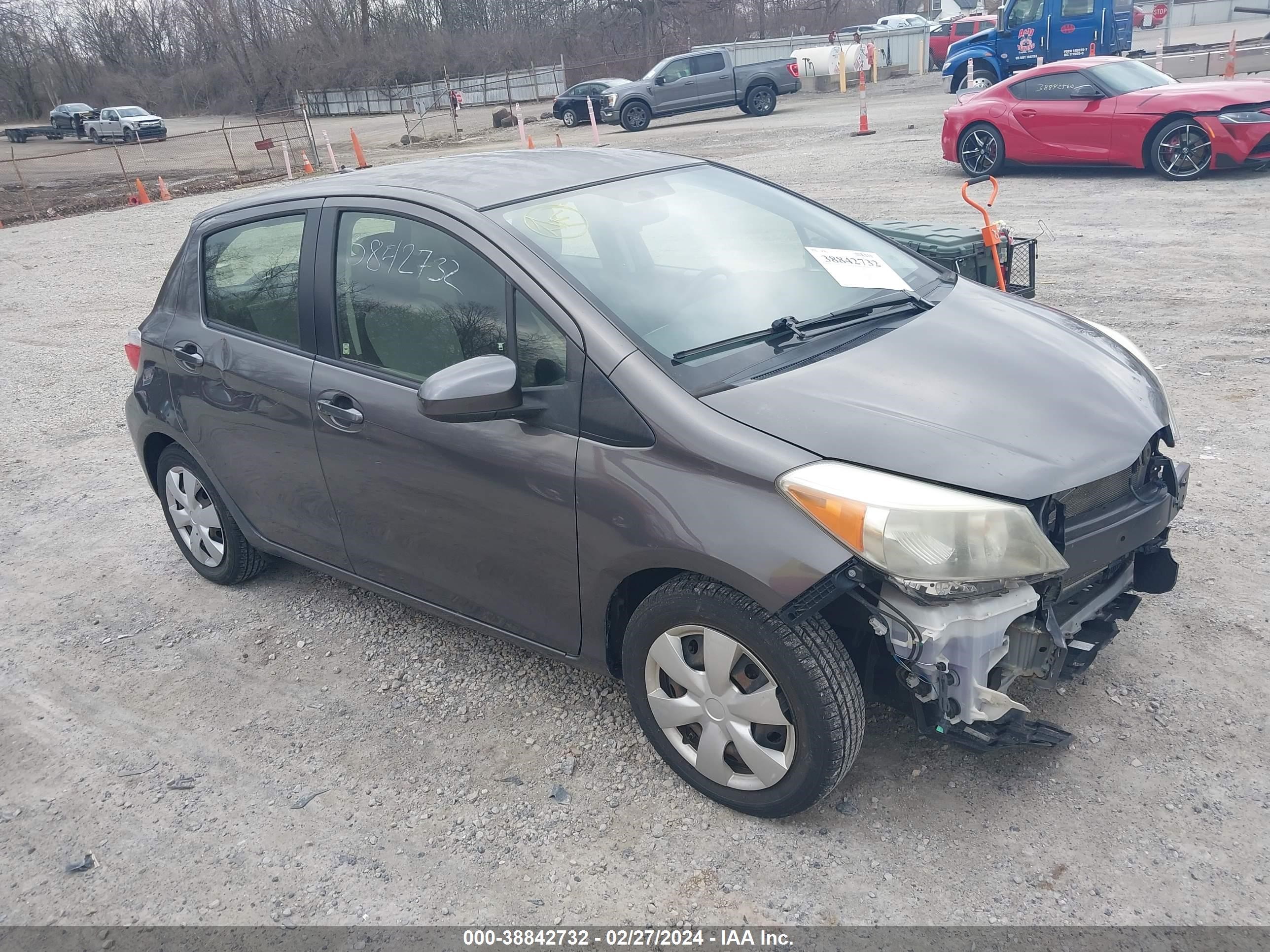 toyota yaris 2014 jtdktud34ed583099