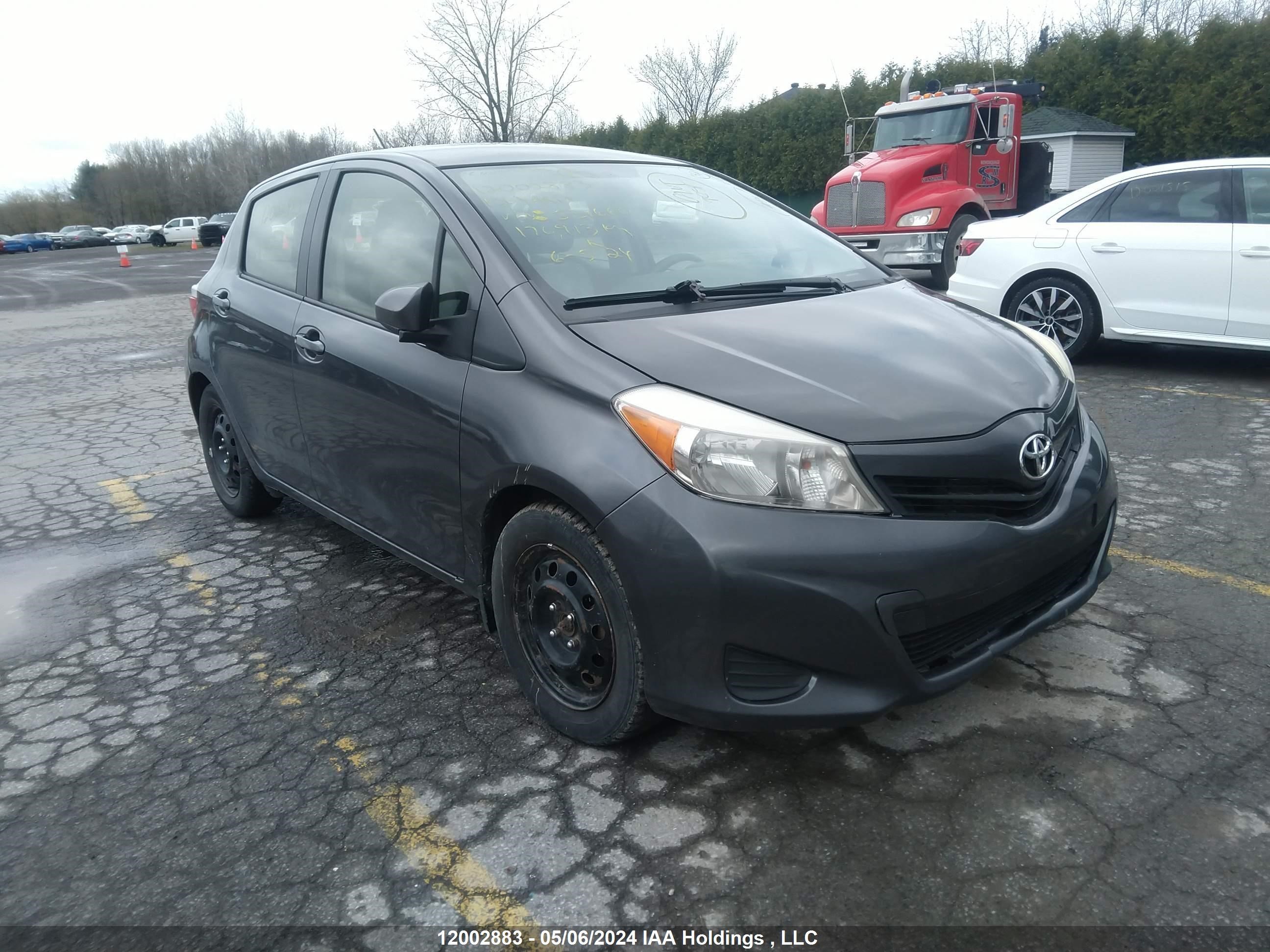 toyota yaris 2012 jtdktud39cd531660