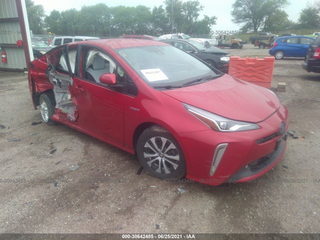 toyota prius 2021 jtdl9mfu6m3023033