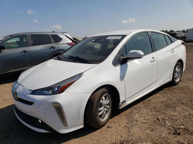 toyota prius le 2021 jtdl9mfu8m3028010