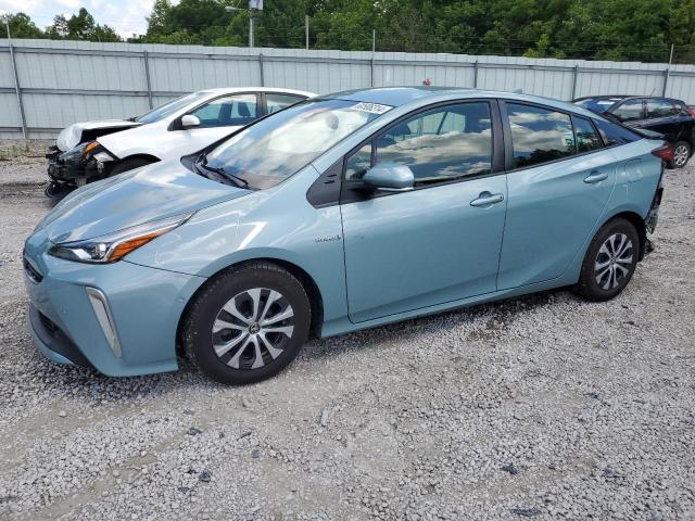 toyota prius le 2021 jtdl9mfuxm3031040