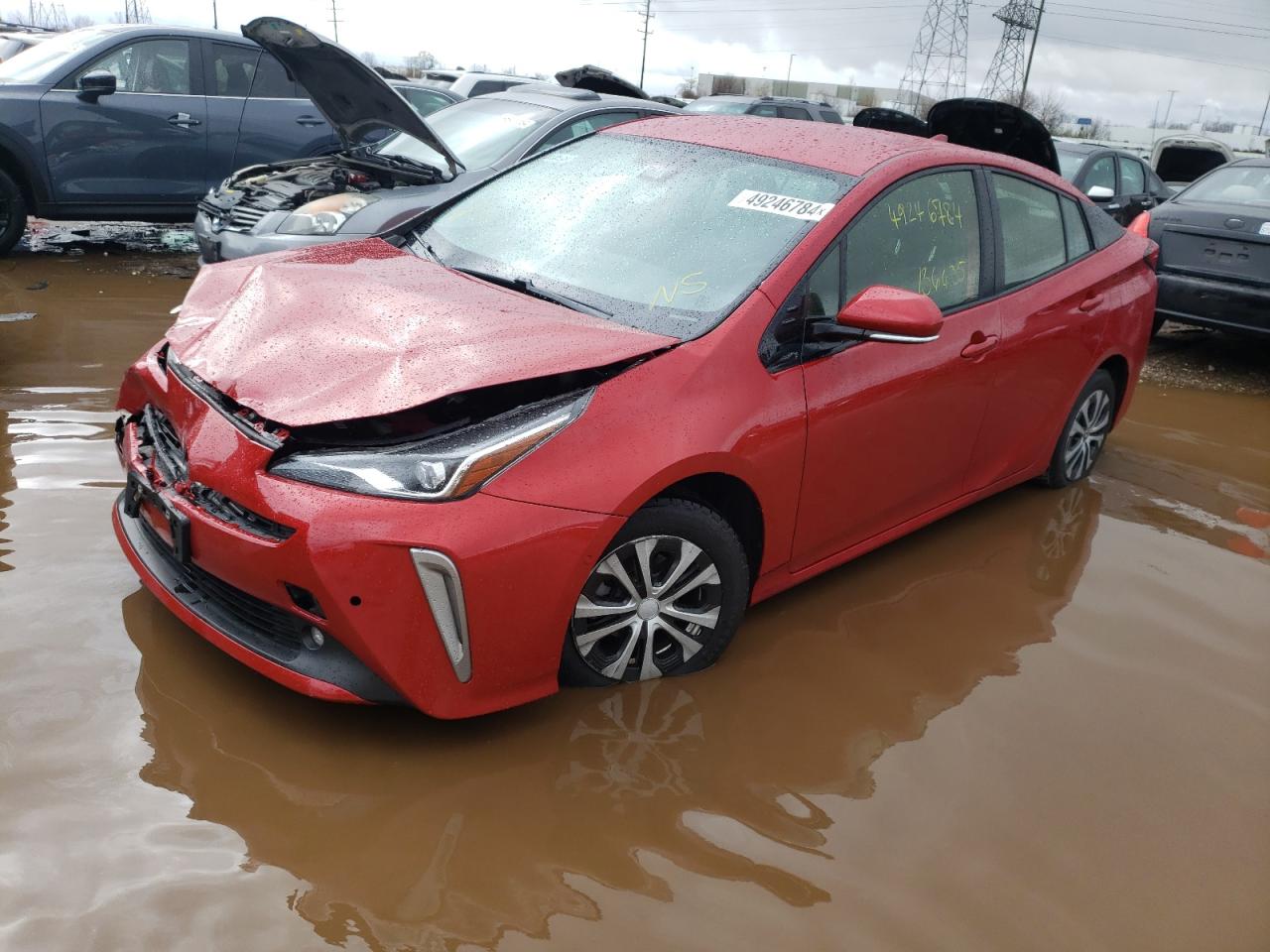 toyota prius 2019 jtdl9rfu4k3009108