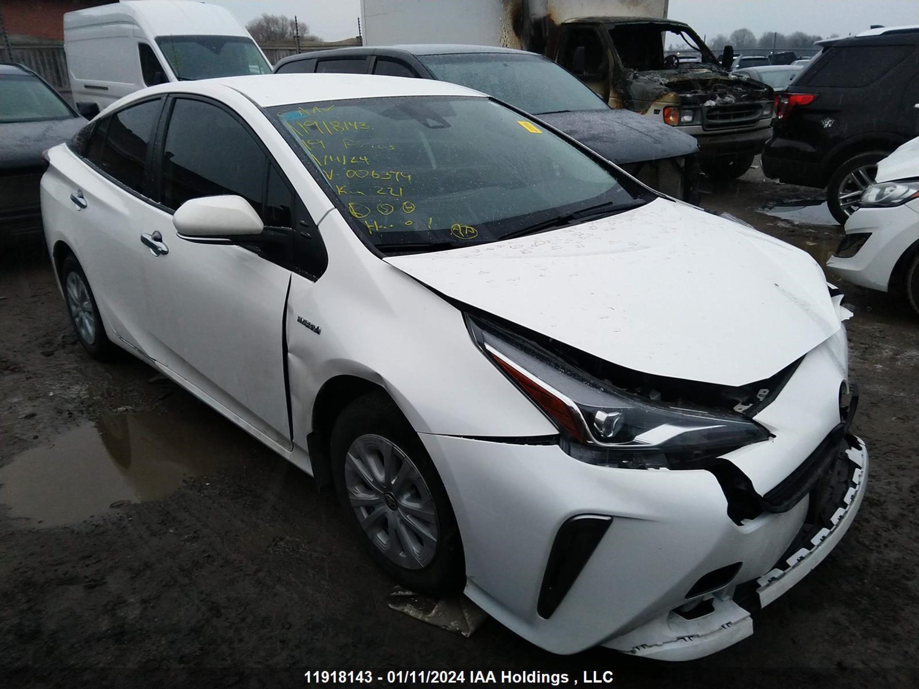 toyota prius 2019 jtdl9rfu9k3006379