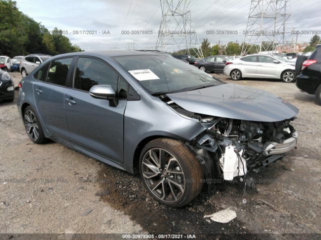 toyota corolla 2021 jtds4mce1mj068433