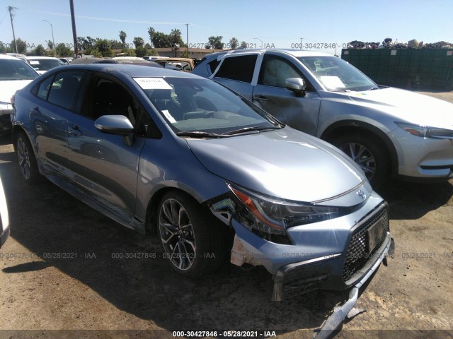 toyota corolla 2021 jtds4mce6mj077564