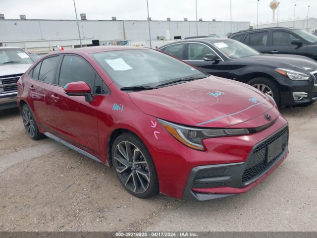 toyota corolla 2022 jtds4mce6nj097539