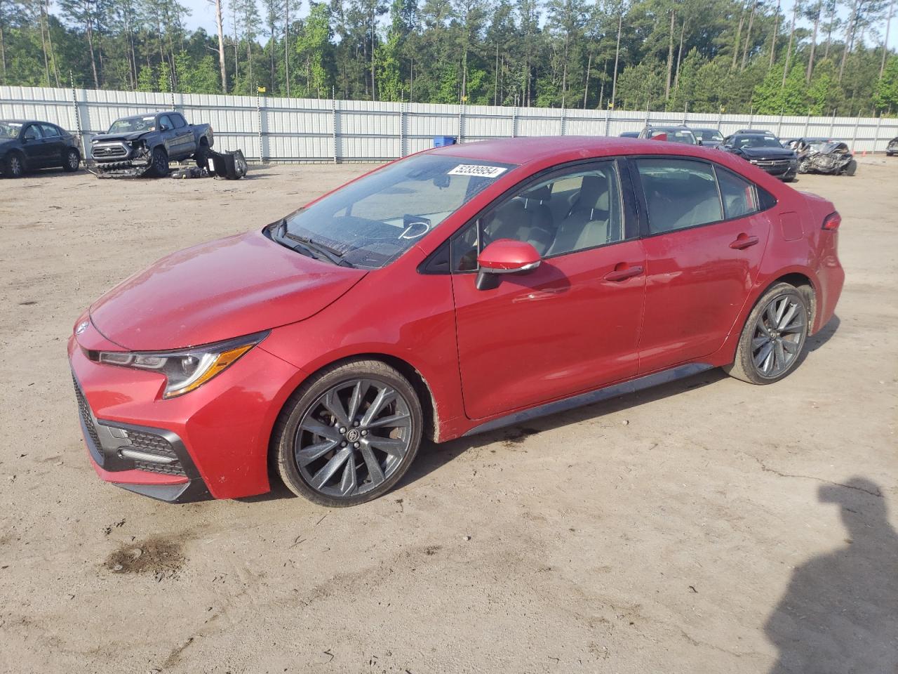 toyota corolla 2021 jtds4mce7mj058702