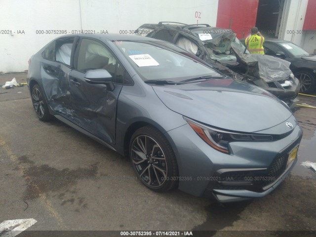 toyota corolla 2021 jtds4mce7mj076679