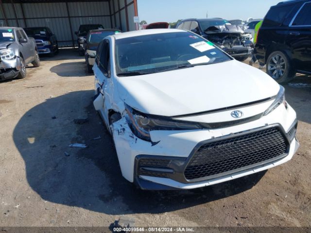 toyota corolla 2021 jtds4mce8mj056473