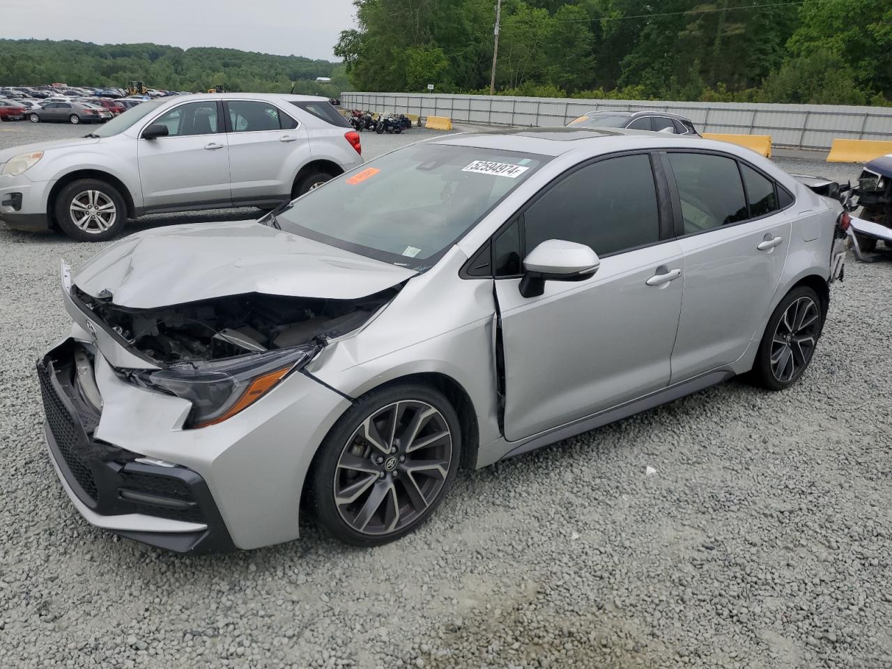 toyota corolla 2020 jtdt4rce1lj005459