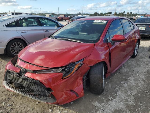 toyota corolla le 2021 jtdvpmae2mj121129