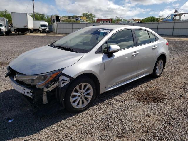 toyota corolla le 2021 jtdvpmae2mj155314