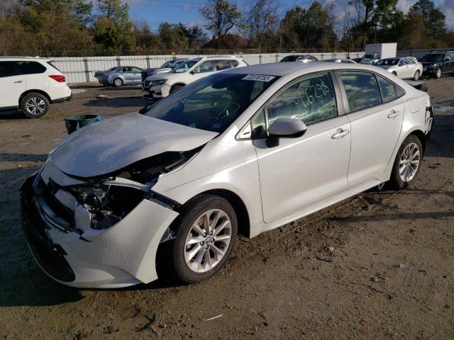 toyota corolla le 2020 jtdvprae2lj090864