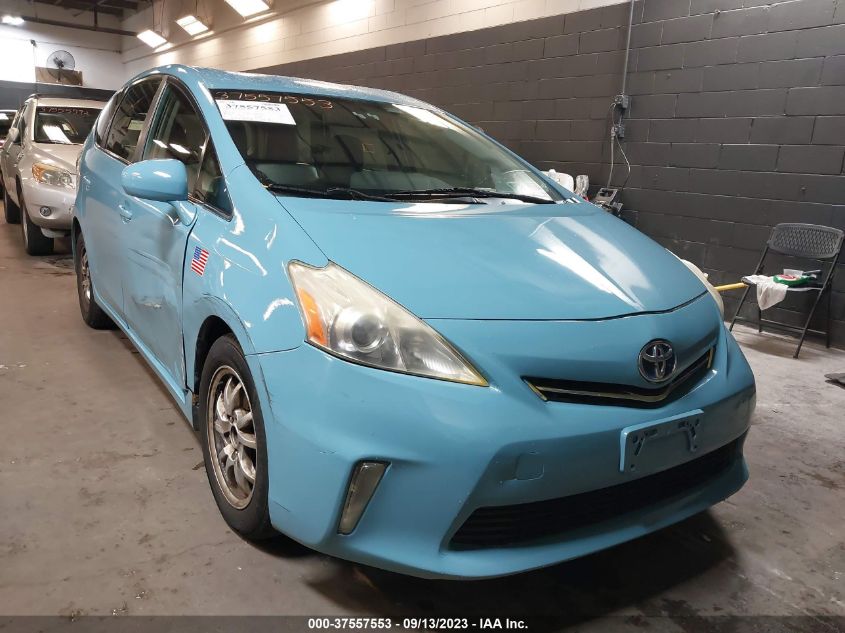 toyota prius v (+) 2013 jtdzn3eu1d3204719