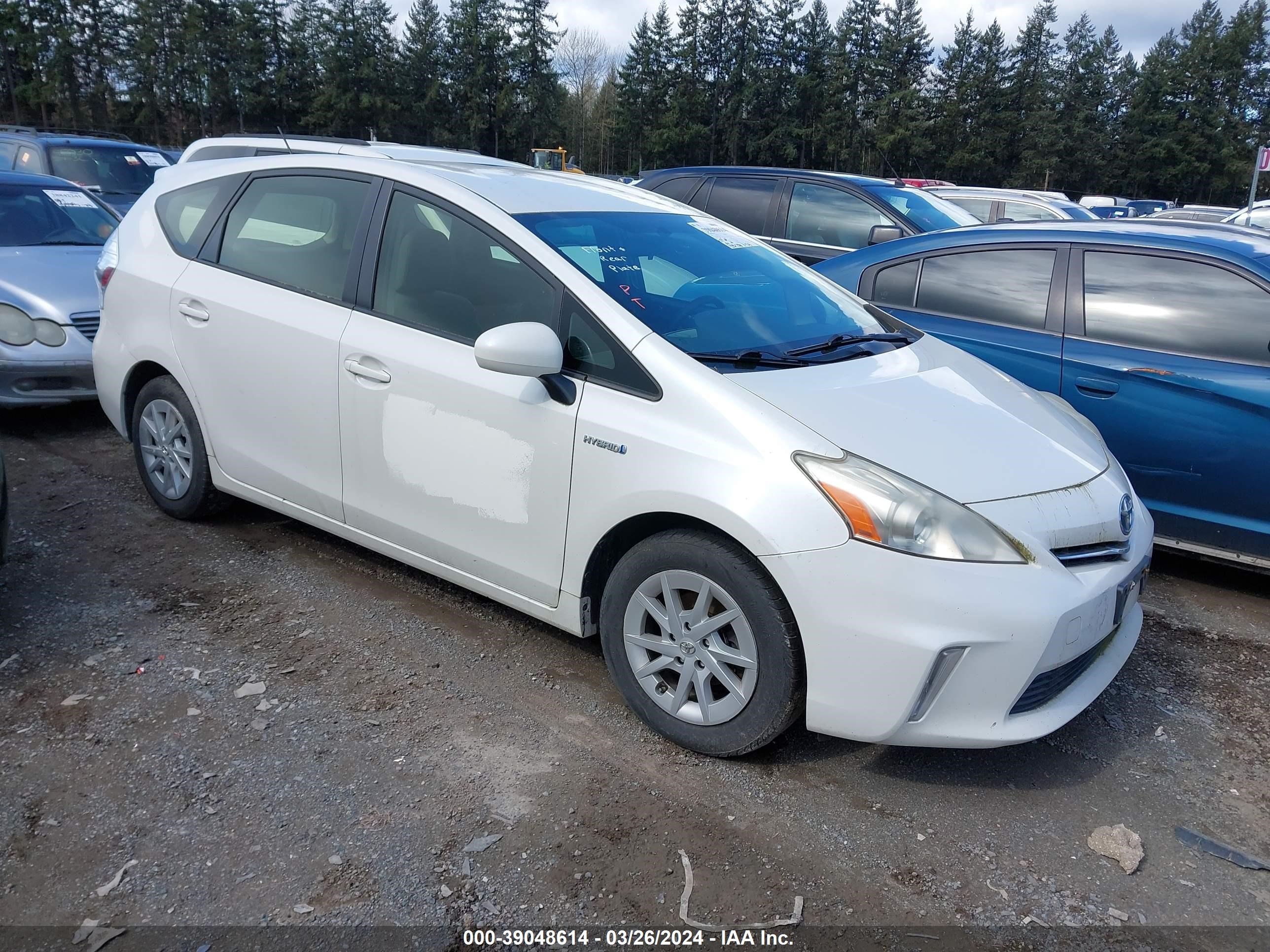 toyota prius v (+) 2012 jtdzn3eu3c3102577