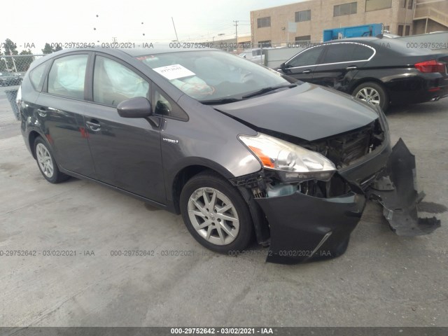 toyota prius v 2012 jtdzn3euxc3052485