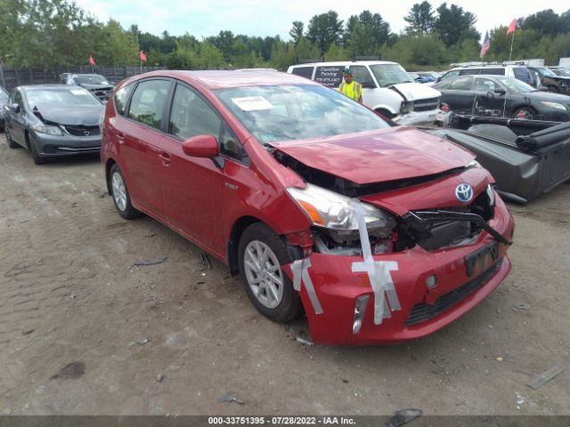 toyota prius v 2012 jtdzn3euxc3109641