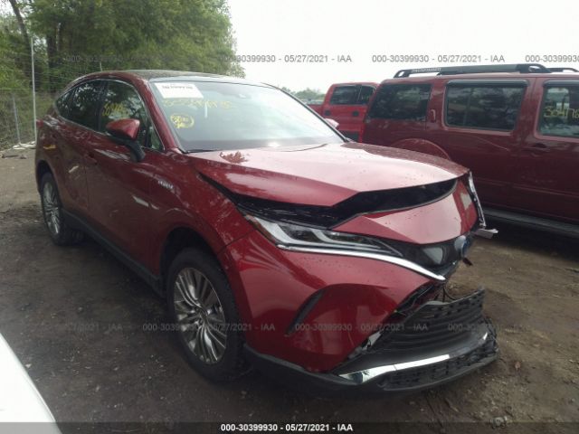 toyota venza 2021 jteaaaah0mj028162