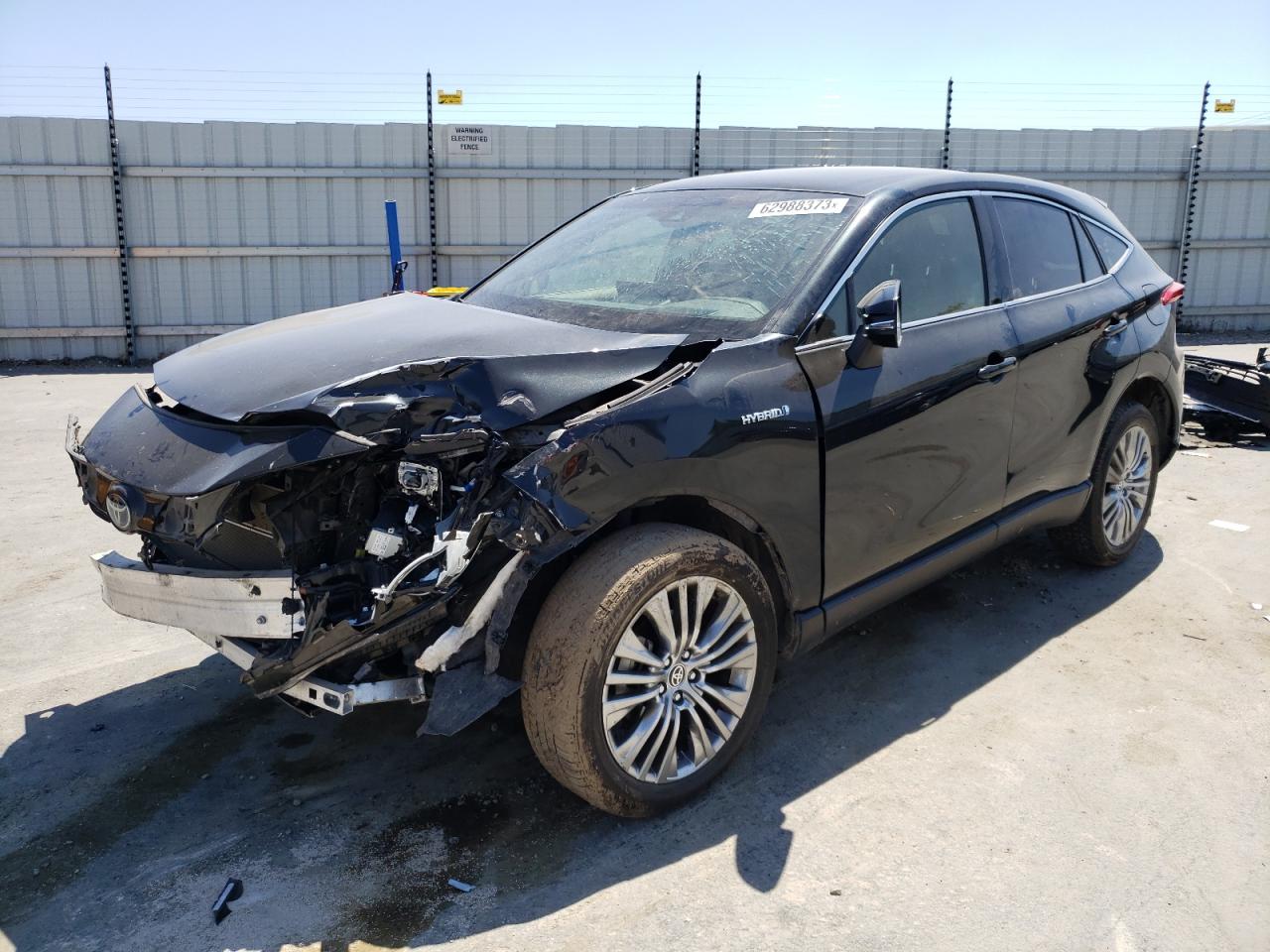 toyota venza 2021 jteaaaah1mj017848