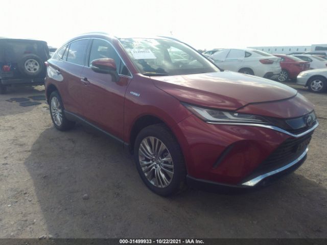 toyota venza 2021 jteaaaah1mj021348